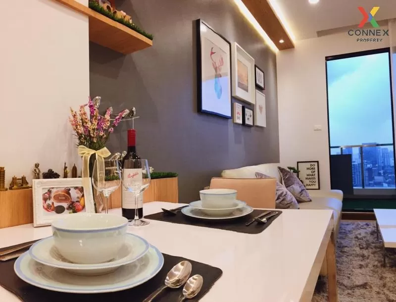 FOR RENT condo , Supalai Premier @ Asoke , nice view , high floor , MRT-Phetchaburi , Bang Kapi , Huai Khwang , Bangkok , CX-53683