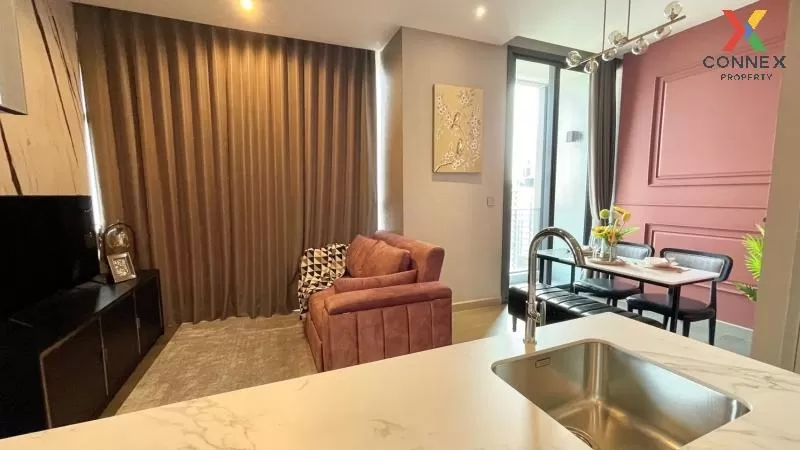 FOR RENT condo , The Esse at Singha Complex , high floor , MRT-Phetchaburi , Bang Kapi , Huai Khwang , Bangkok , CX-53980 2