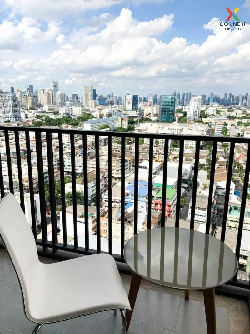 FOR SALE condo , Fuse Chan-Sathorn , nice view , high floor , BTS-Saint Louis , Thung Wat Don , Sa Thon , Bangkok , CX-54070