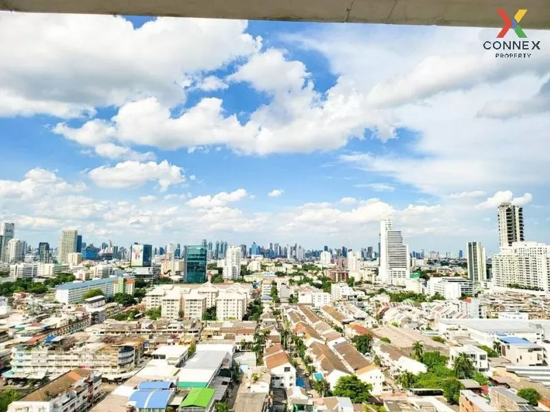 FOR SALE condo , Fuse Chan-Sathorn , nice view , high floor , BTS-Saint Louis , Thung Wat Don , Sa Thon , Bangkok , CX-54070