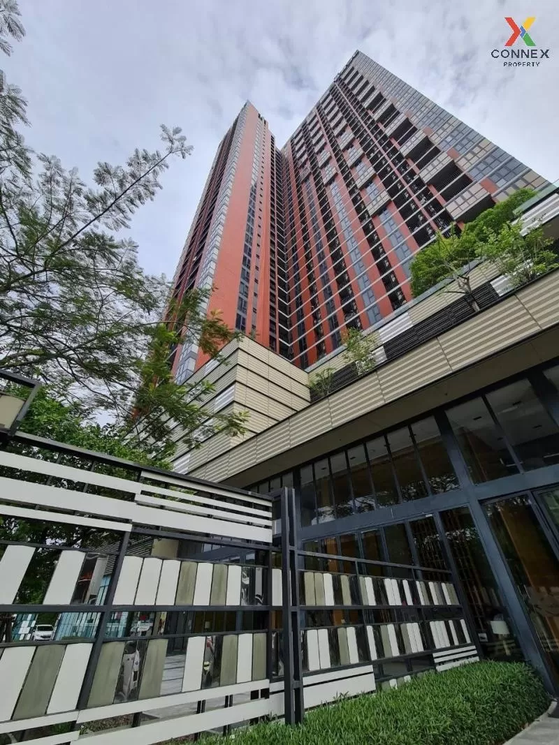 FOR RENT condo , The Base Garden Rama 9 , nice view , high floor , ARL-Ramkhamhaeng , Hua Mak , Bang Kapi , Bangkok , CX-54121