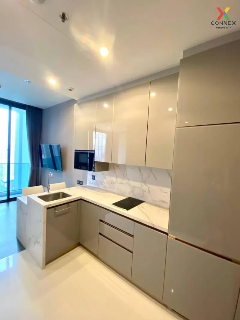 FOR RENT condo , The Esse at Singha Complex , MRT-Phetchaburi , Bang Kapi , Huai Khwang , Bangkok , CX-54799