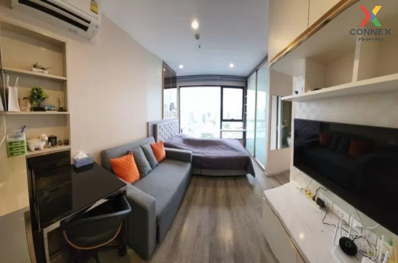 FOR RENT condo , Ideo Mobi Asoke , nice view , high floor , MRT-Phetchaburi , Bang Kapi , Huai Khwang , Bangkok , CX-54933