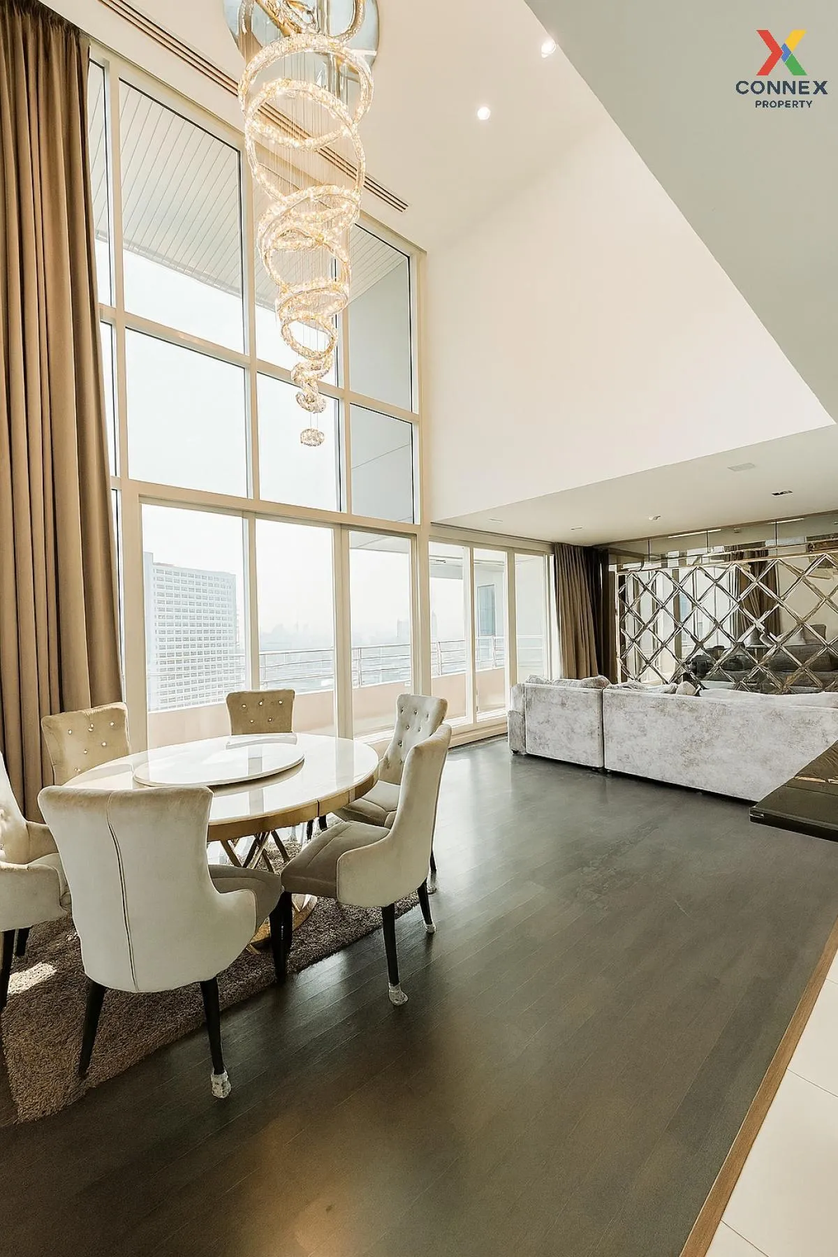 FOR RENT condo , Watermark Chaophraya River , Penthouse , BTS-Kru 3