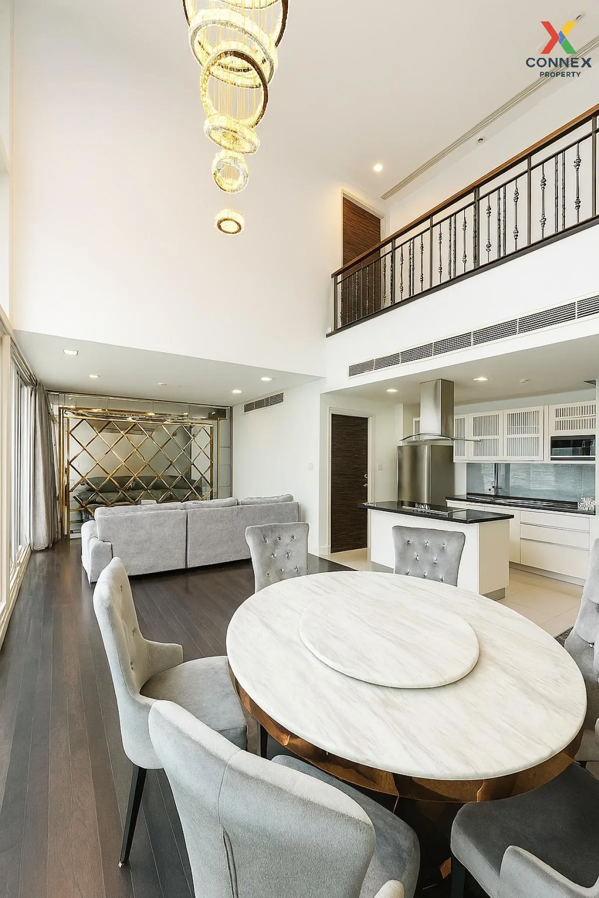 FOR RENT condo , Watermark Chaophraya River , Penthouse , BTS-Kru 4