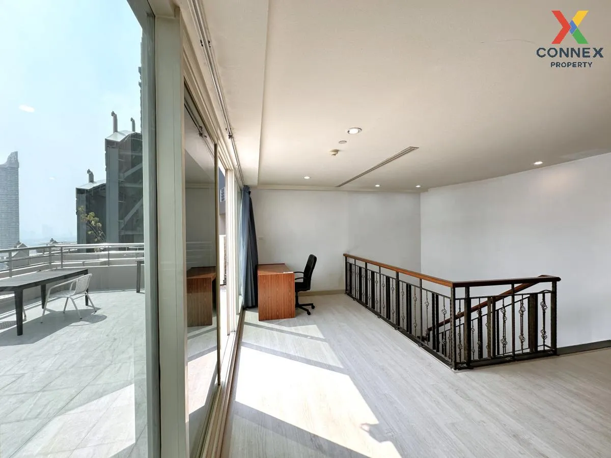 FOR RENT condo , Watermark Chaophraya River , Penthouse , BTS-Kru