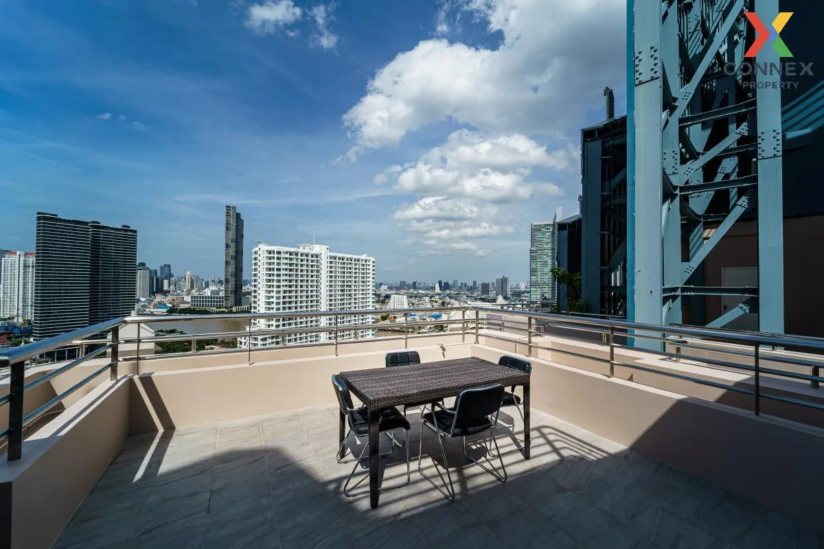 FOR RENT condo , Watermark Chaophraya River , Penthouse , BTS-Kru