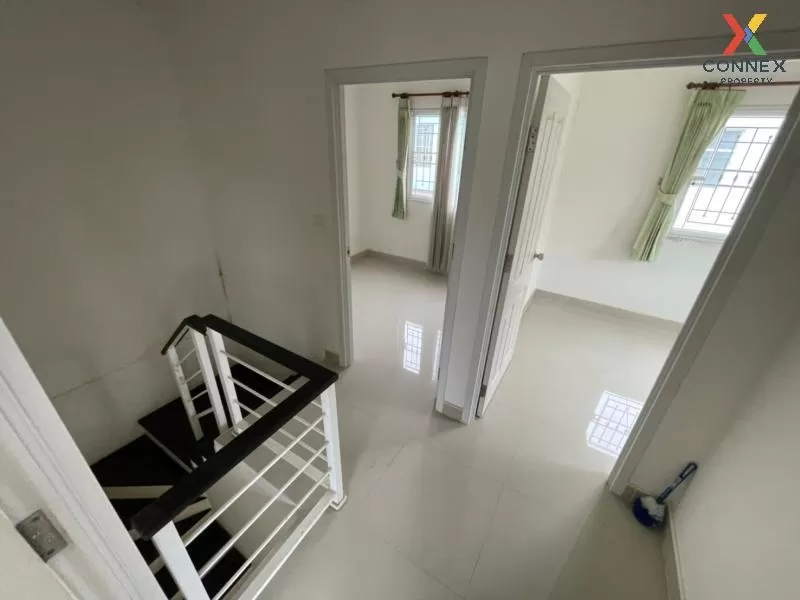 Townhouse for sale, corner room, Pruksa village 63/1, next to Tiwanon-Pathum Thani Road.CX-54998