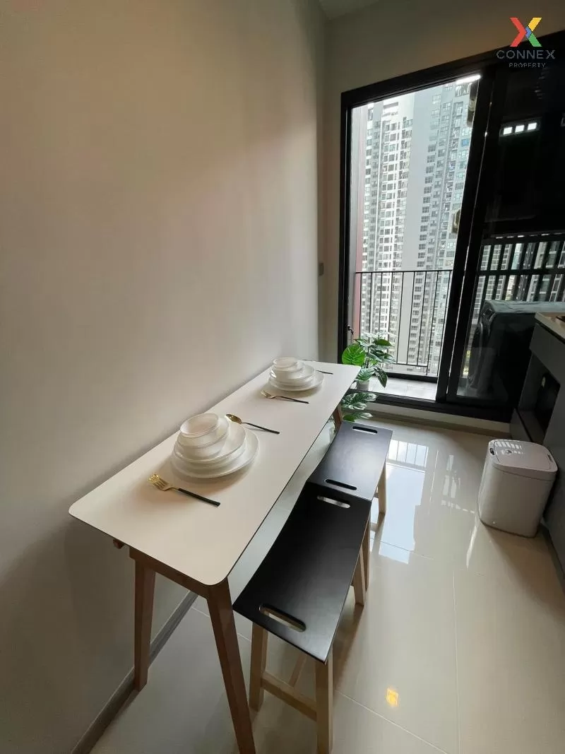 FOR RENT condo , Life Asoke Hype Rama 9 , nice view , high floor , MRT-Phra Ram 9 , Makkasan , Rat Thewi , Bangkok , CX-55057