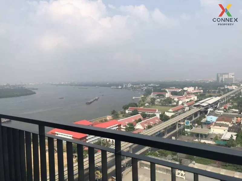 FOR RENT condo , Knightsbridge Sky River Ocean  , river view , BTS-Pak Nam , Pak Nam , Mueang Samut Prakan , Samut Prakarn , CX-56485