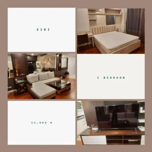 For Rent Condo , Siri Residence Sukhumvit , BTS-Phrom Phong , Khlong Tan , Khlong Toei , Bangkok , CX-65945