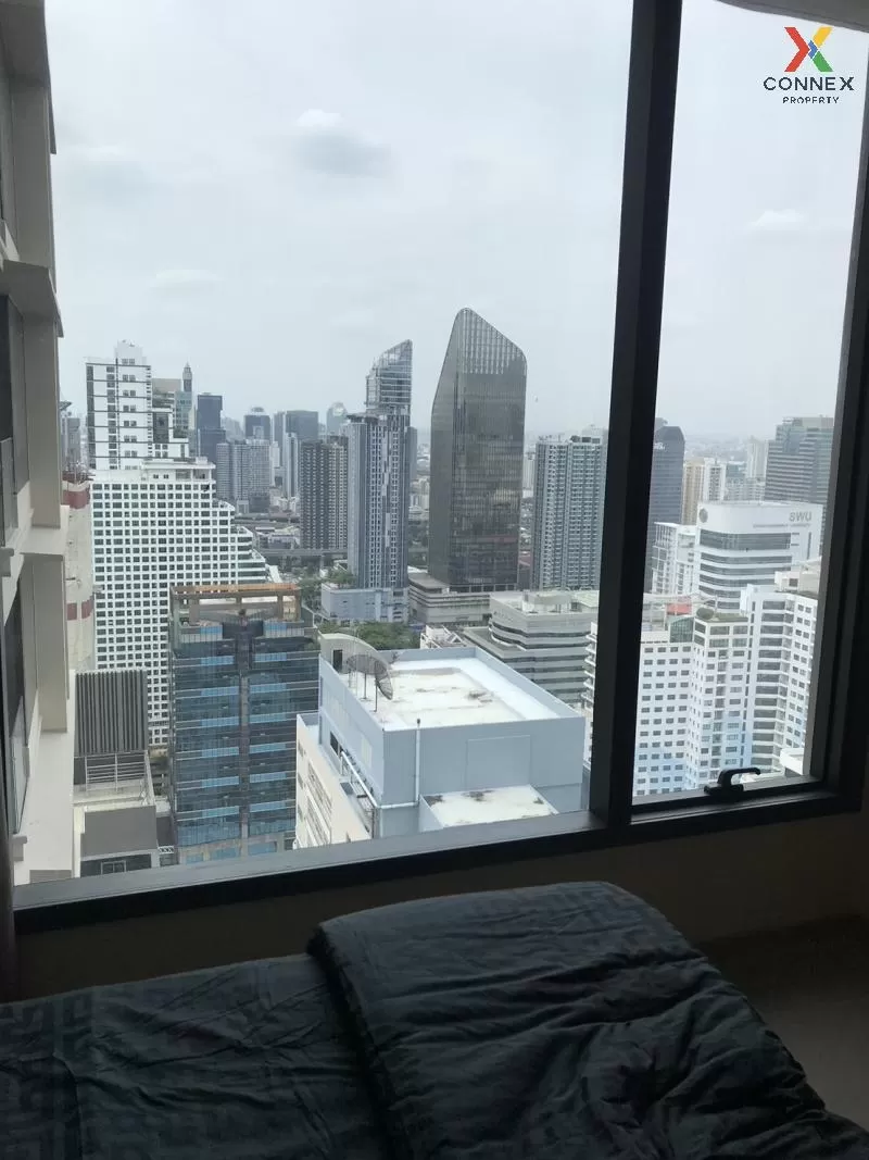 FOR RENT condo , The Esse at Singha Complex , MRT-Phetchaburi , Bang Kapi , Huai Khwang , Bangkok , CX-72332