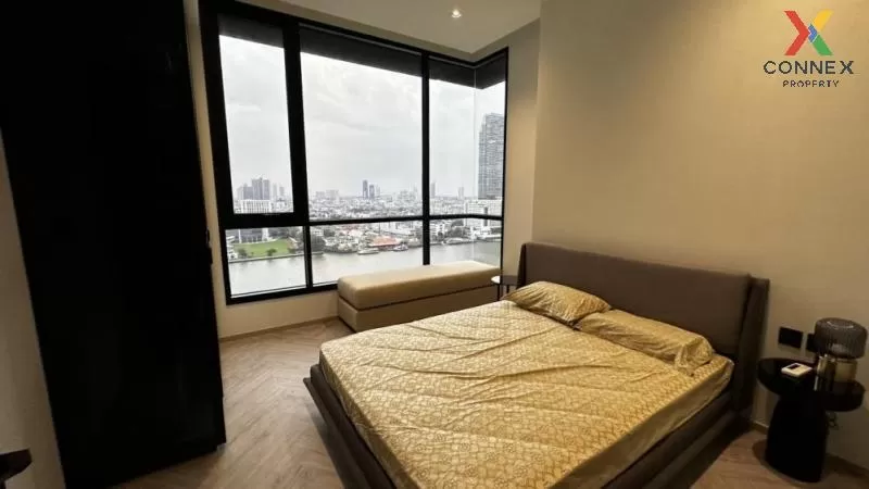 FOR RENT condo , Chapter Charoennakhorn-Riverside , corner unit , river view , BTS-Krung Thon Buri , Bang Lamphu Lang , Khlong San , Bangkok , CX-73297