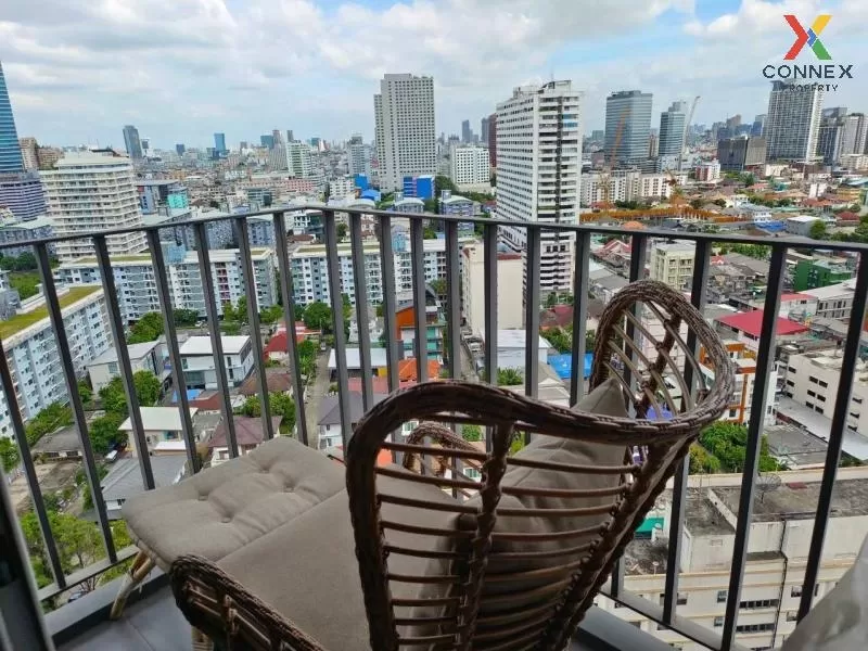 FOR SALE condo , Chapter One Eco Ratchada Huaikhwang , nice view , high floor , corner unit , MRT-Huai Khwang , Huai Khwang , Huai Khwang , Bangkok , CX-73381