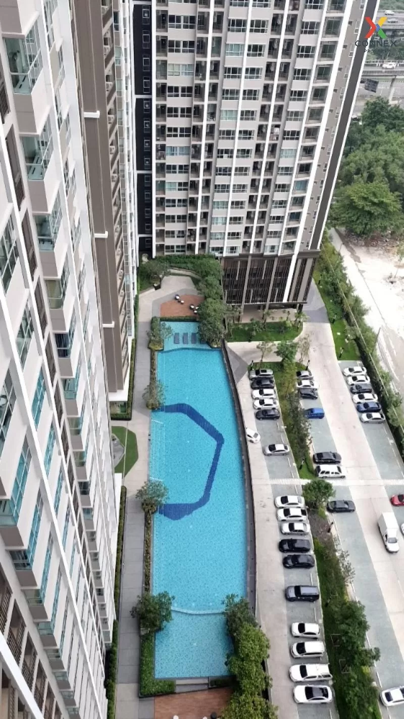 FOR RENT condo , Supalai Veranda Rama 9 , high floor , MRT-Phra Ram 9 , Bang Kapi , Huai Khwang , Bangkok , CX-73861