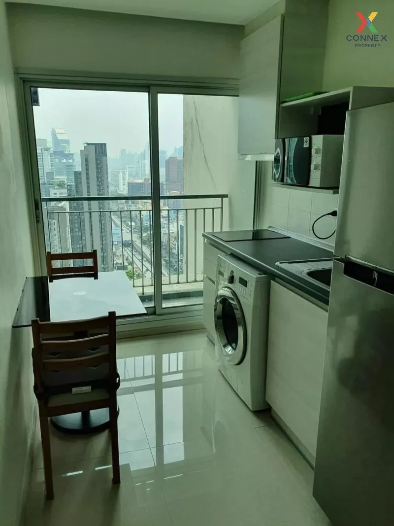 FOR RENT condo , Life Ratchadapisek , high floor , MRT-Huai Khwang , Huai Khwang , Huai Khwang , Bangkok , CX-74493