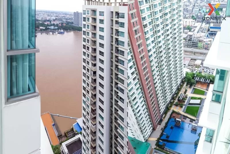 FOR SALE condo , Lumpini Park Riverside Rama 3 , nice view , high floor , river view , Bang Phong Phang , Yannawa , Bangkok , CX-74501