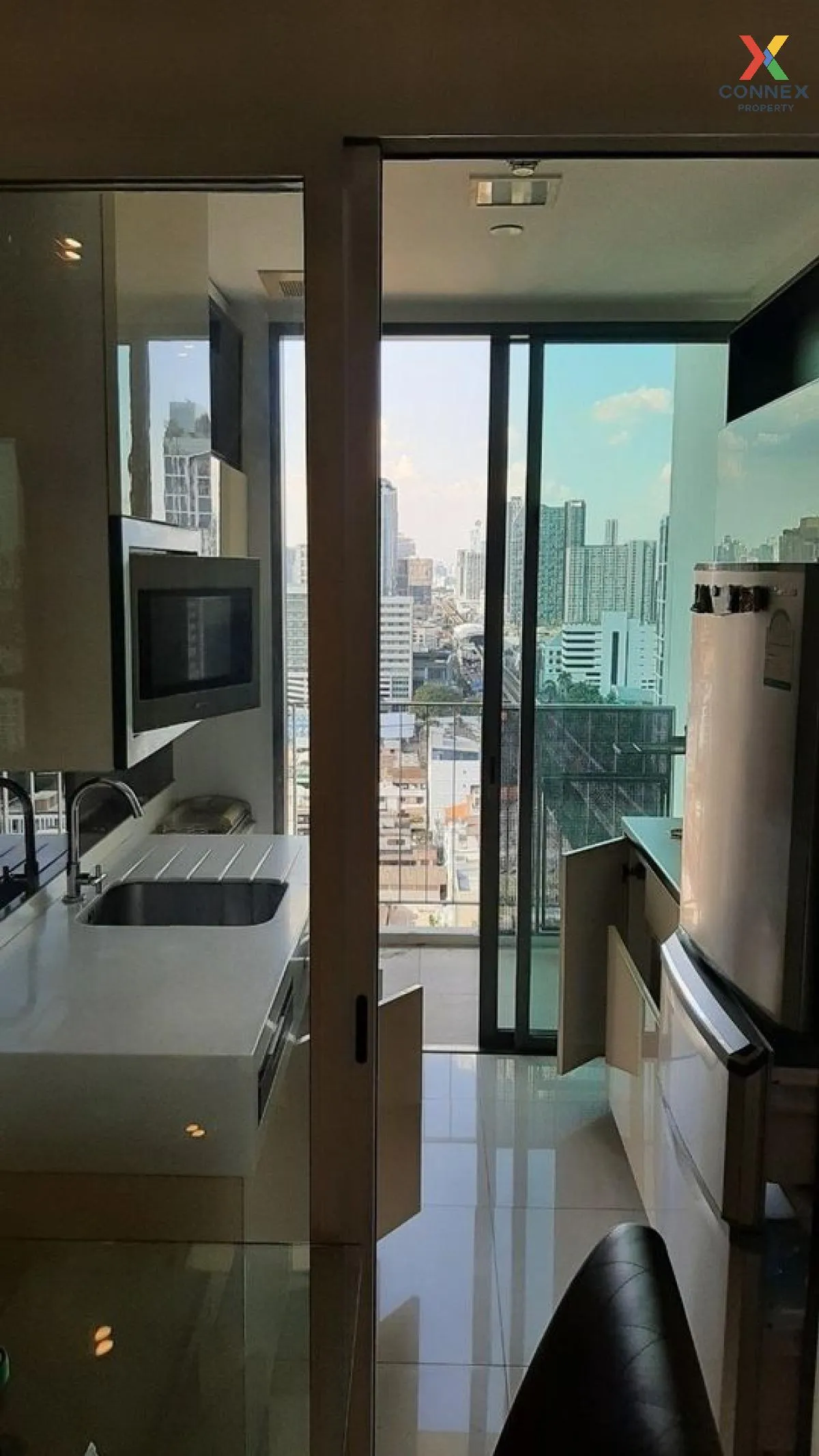 FOR RENT condo , The Room Sukhumvit 62 , high floor , BTS-Punnawithi , Bang Chak , Phra Khanong , Bangkok , CX-74651 3