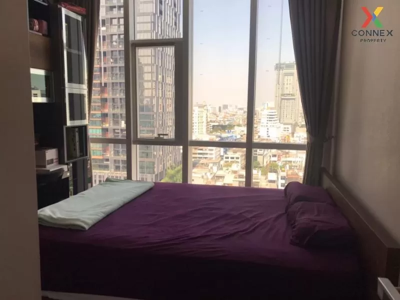 FOR SALE condo , The Room Sathorn - TanonPun , nice view , BTS-Surasak , Silom , Bang Rak , Bangkok , CX-77356