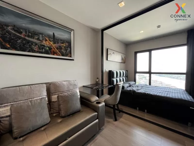 FOR RENT condo , The Politan Rive , high floor , MRT-Phra Nang Klao Bridge , Bang Kraso , Mueang Nonthaburi , Nonthaburi , CX-77386 2