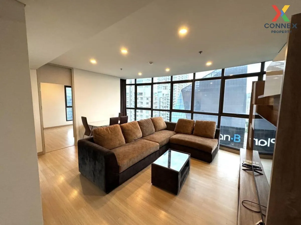 FOR RENT condo , Lumpini Suite Phetchaburi Makkasan , high floor , corner unit , MRT-Phetchaburi , Makkasan , Rat Thewi , Bangkok , CX-77499 1