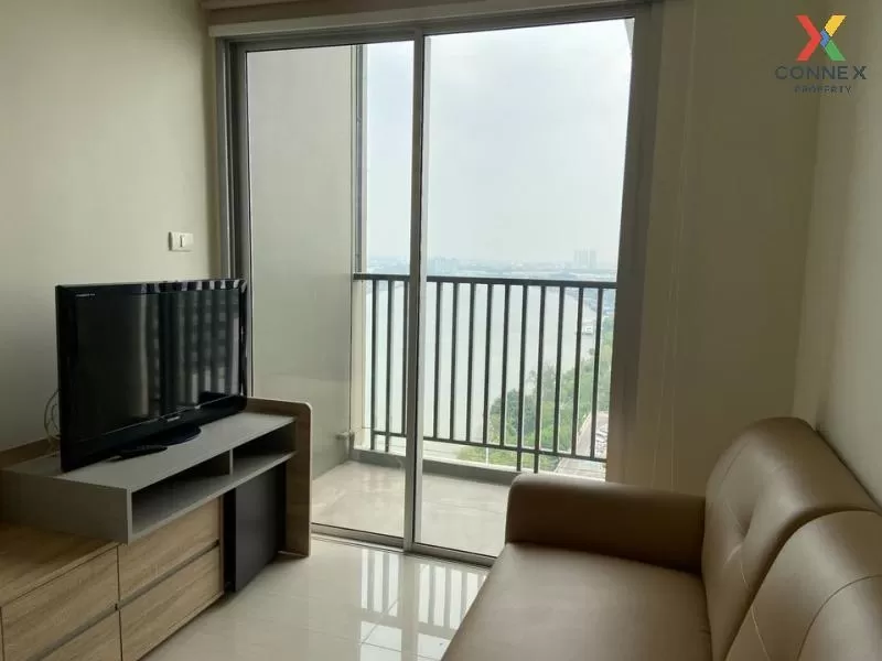 FOR RENT condo , Manor Sanambinnam , river view , MRT-Phra Nang Klao Bridge , Bang Kraso , Mueang Nonthaburi , Nonthaburi , CX-77648 2