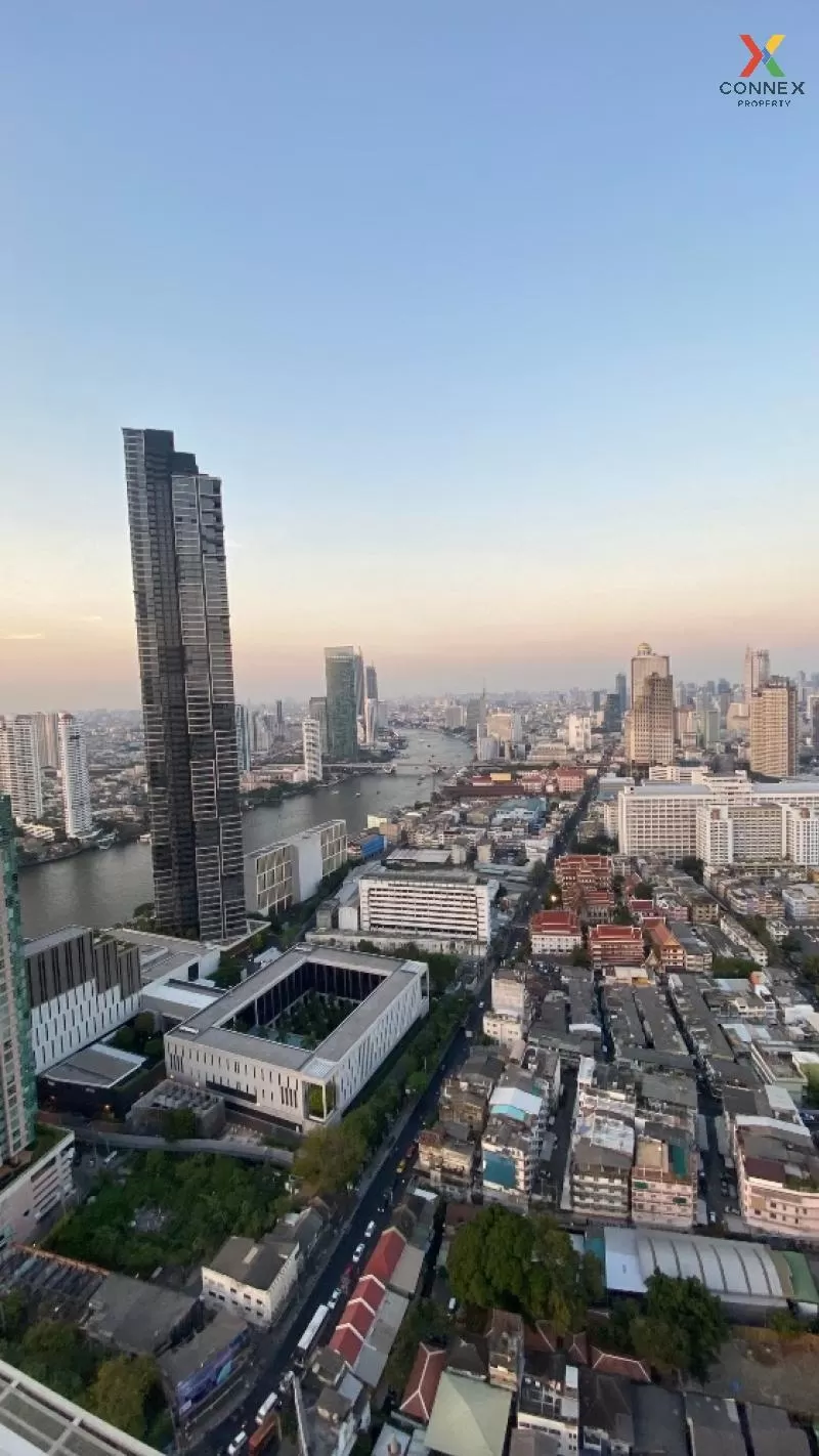 FOR RENT condo , RHYTHM Charoenkrung Pavillion , high floor , Wat Phraya Krai , Bang Kho Laem , Bangkok , CX-78603