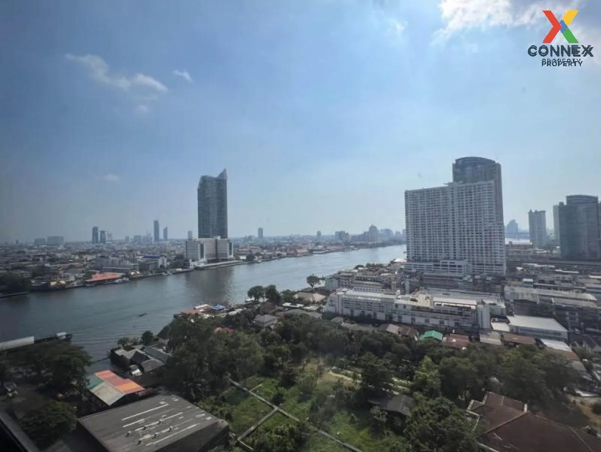 FOR RENT condo , Chapter Charoennakhorn-Riverside , river view , 