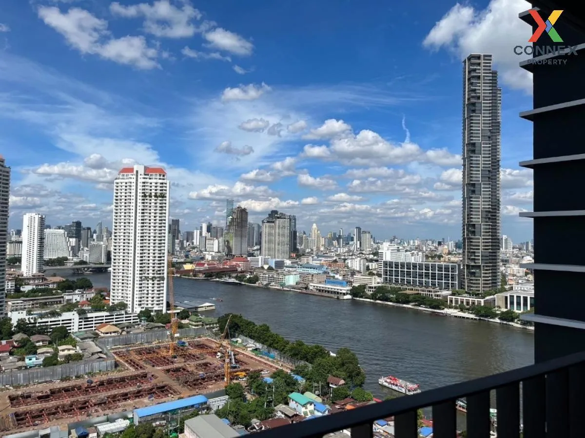 FOR RENT condo , Chapter Charoennakhorn-Riverside , BTS-Krung Tho