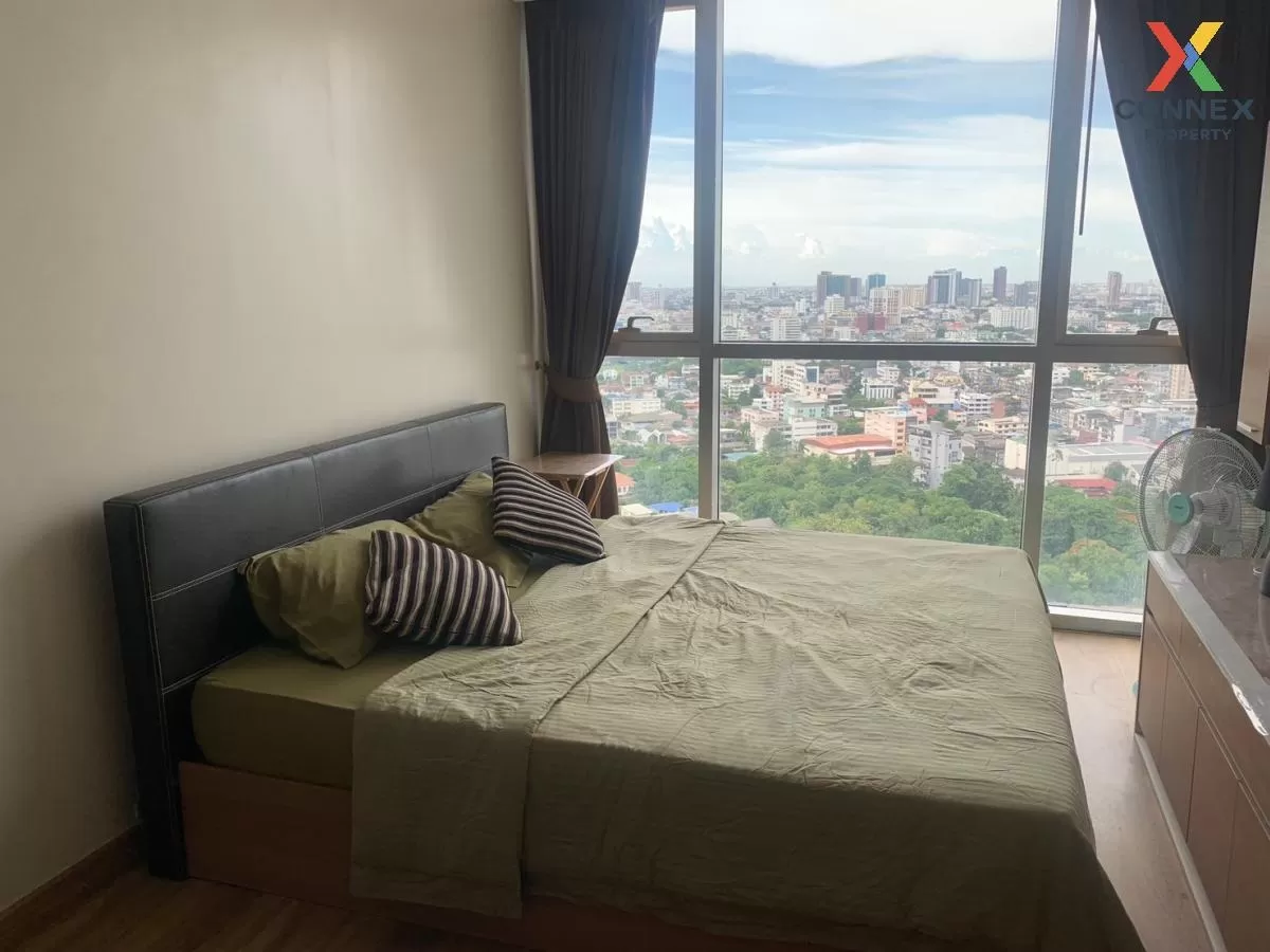 FOR RENT condo , Le Luk Condo , high floor , BTS-Phra Khanong , Phra Khanong Nuea , Watthana , Bangkok , CX-80019