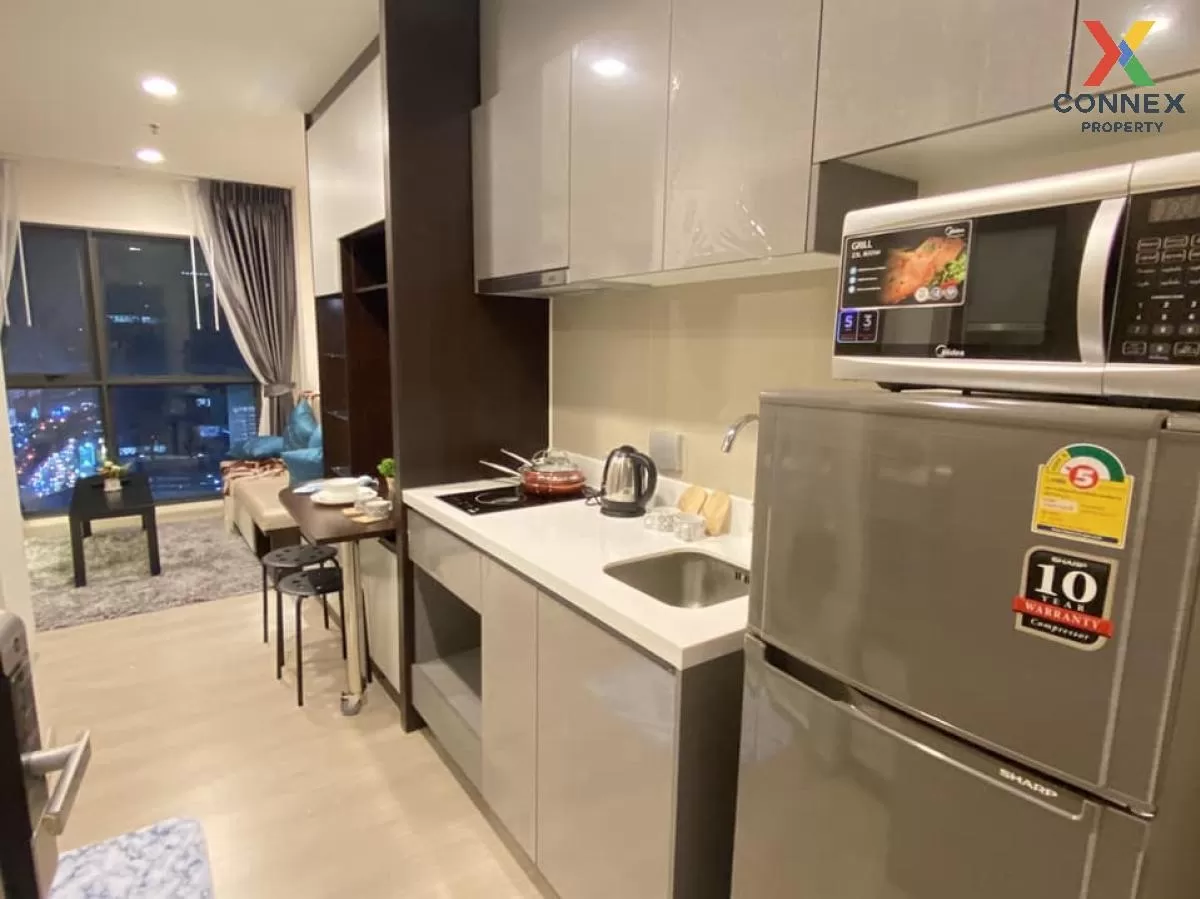 FOR RENT condo , Rhythm Asoke 2 , high floor , MRT-Phra Ram 9 , Bang Kapi , Huai Khwang , Bangkok , CX-80342