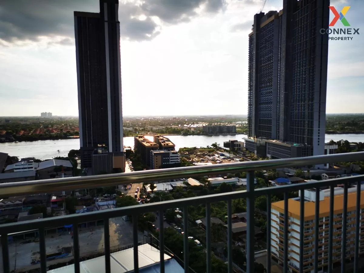 For Rent Condo , Supalai City Resort Phranangklao Station-Chaophraya , nice view , river view , MRT-Phra Nang Klao Bridge , Bang Kraso , Mueang Nonthaburi , Nonthaburi , CX-82567