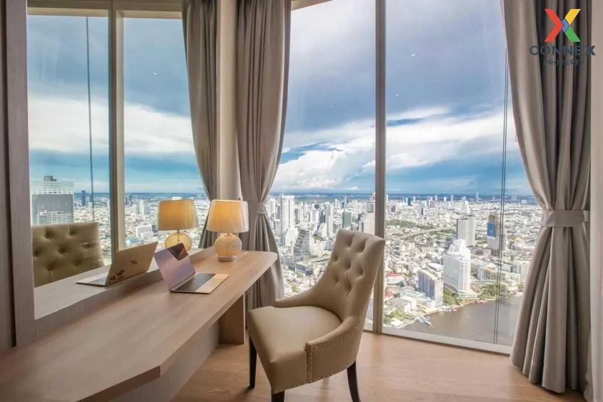 For Rent Condo , Magnolias Waterfront Residences , high floor , river view , Khlong Ton Sai , Khlong San , Bangkok , CX-83071