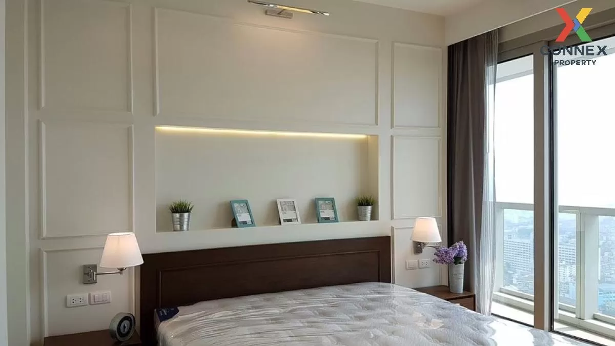 For Rent Condo , The River , high floor , river view , BTS-Saphan Taksin , Khlong Ton Sai , Khlong San , Bangkok , CX-83073