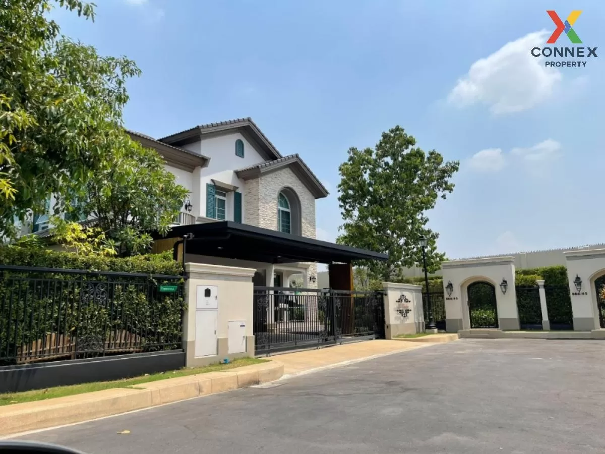 For Sale House , Nantawan Ramintra-Paholyothin 50 , Tha Raeng , Bang Khen , Bangkok , CX-83975