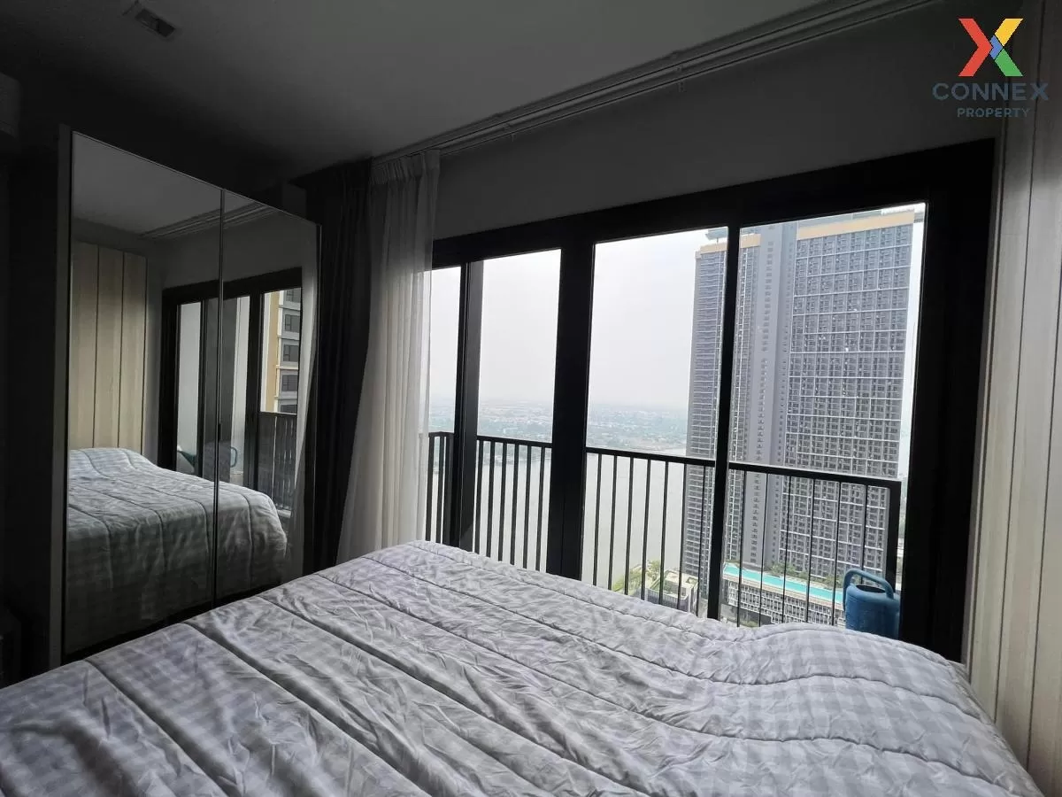 For Rent Condo , The Politan Rive , high floor , river view , MRT-Phra Nang Klao Bridge , Bang Kraso , Mueang Nonthaburi , Nonthaburi , CX-84716