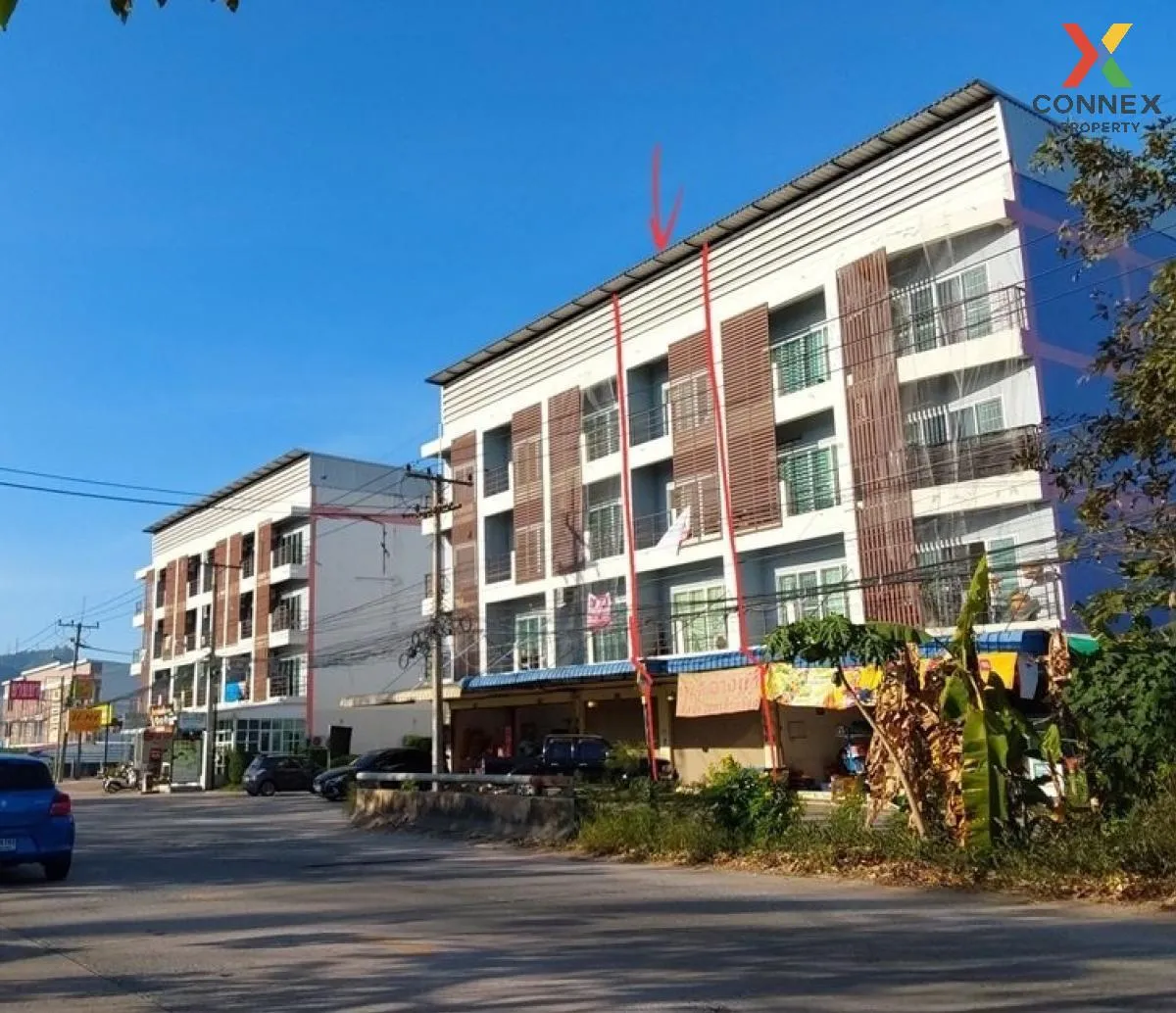 For Sale Commercial building, 4 storey, Pornthep Garden Ville Bang Phra , Bang Phra , Si Racha , Chon Buri , CX-85250 2