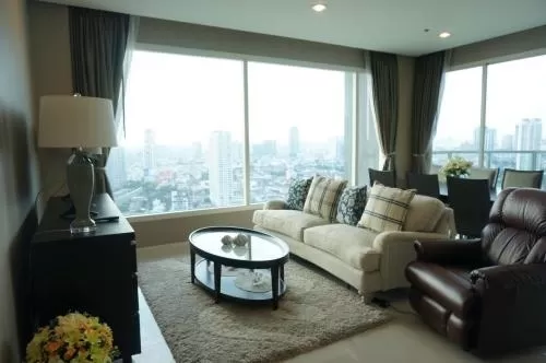 For Rent Condo , Menam Residences , BTS-Saphan Taksin , Wat Phraya Krai , Bang Kho Laem , Bangkok , CX-85691