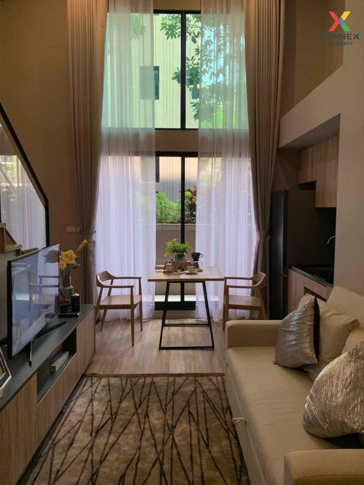 For Rent Condo , Blossom Condo @ Sathorn Charoenrat , Duplex , BTS-Surasak , Thung Wat Don , Sa Thon , Bangkok , CX-85923 2