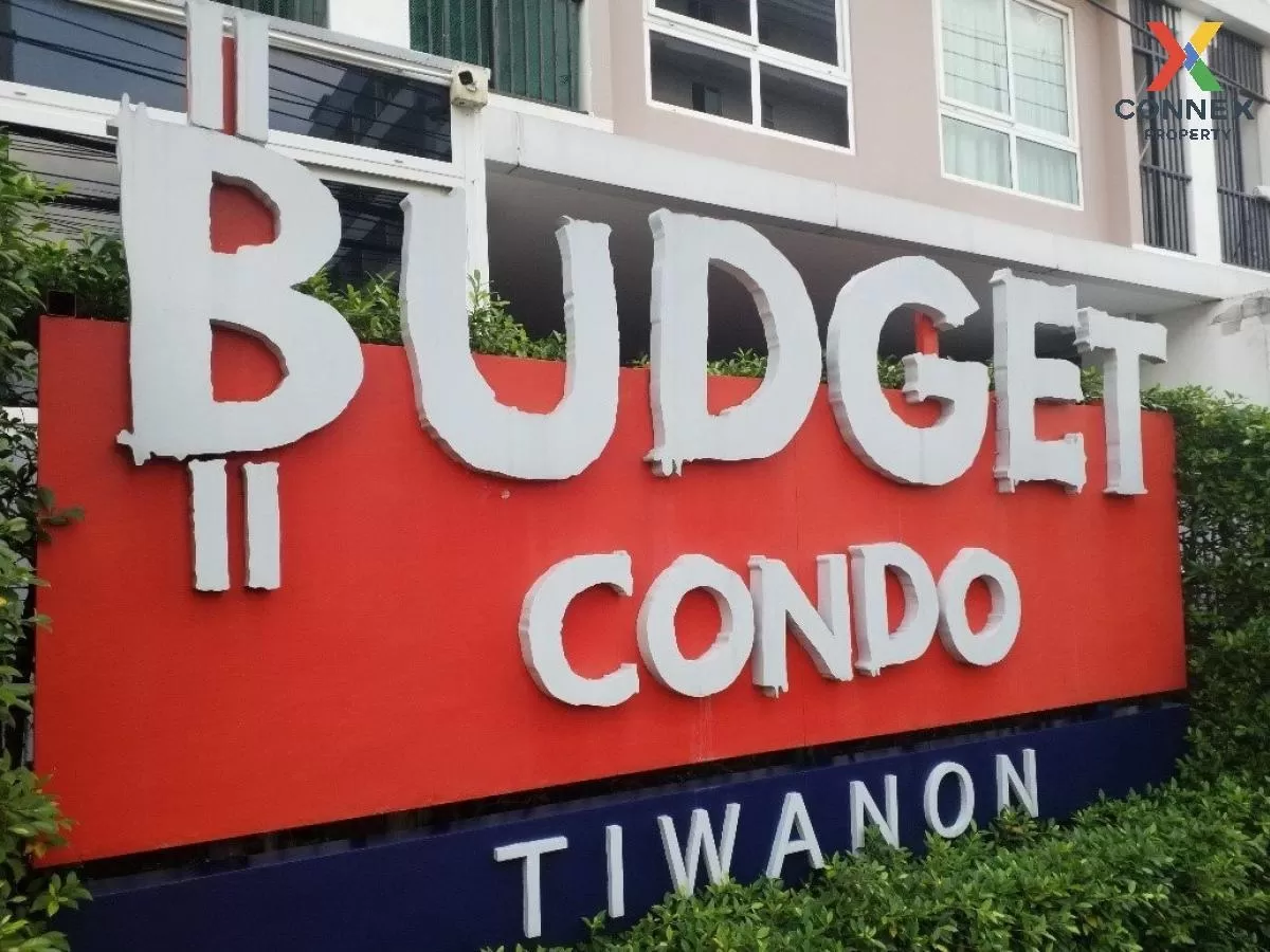 For Sale Condo , Budget Condo Tiwanon , Talat Khwan , Mueang Nonthaburi , Nonthaburi , CX-86171 1