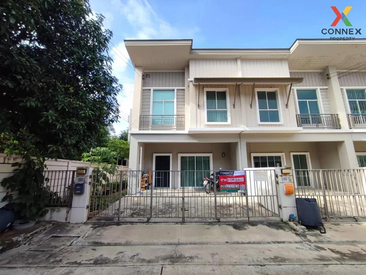 For Sale Townhouse/Townhome  , Pruksa Ville 80 Thakham-Rama 2 , corner unit , Samae Dam , Bang Khun Thian , Bangkok , CX-86381 1