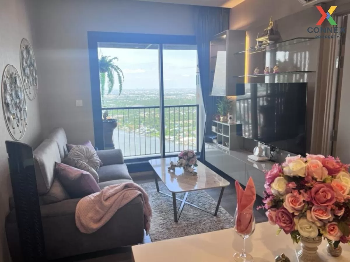 For Sale Condo , The Politan Rive , nice view , high floor , river view , MRT-Phra Nang Klao Bridge , Bang Kraso , Mueang Nonthaburi , Nonthaburi , CX-86870 1