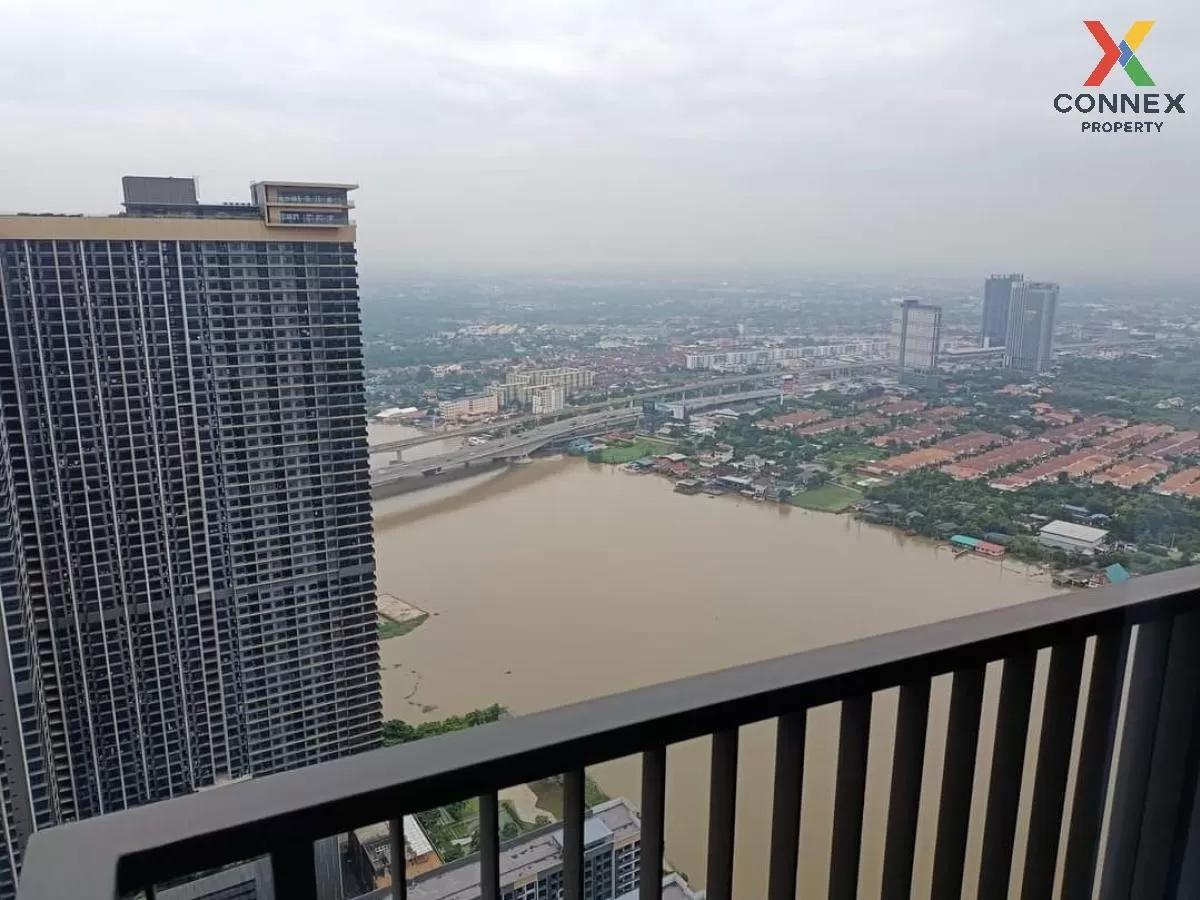 For Rent Condo , The Politan Aqua , high floor , MRT-Phra Nang Klao Bridge , Bang Kraso , Mueang Nonthaburi , Nonthaburi , CX-86928