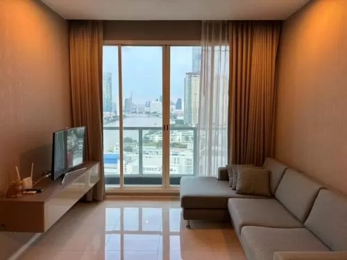 For Rent Condo , Menam Residences , BTS-Saphan Taksin , Wat Phraya Krai , Bang Kho Laem , Bangkok , CX-87776