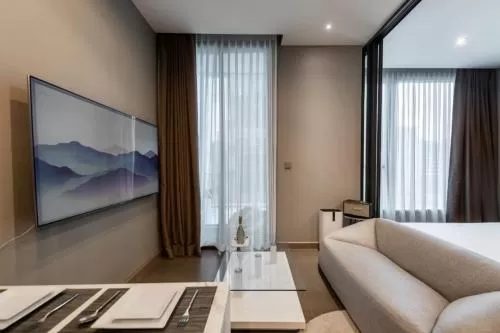 For Rent Condo , The Esse at Singha Complex , MRT-Phetchaburi , Bang Kapi , Huai Khwang , Bangkok , CX-88168