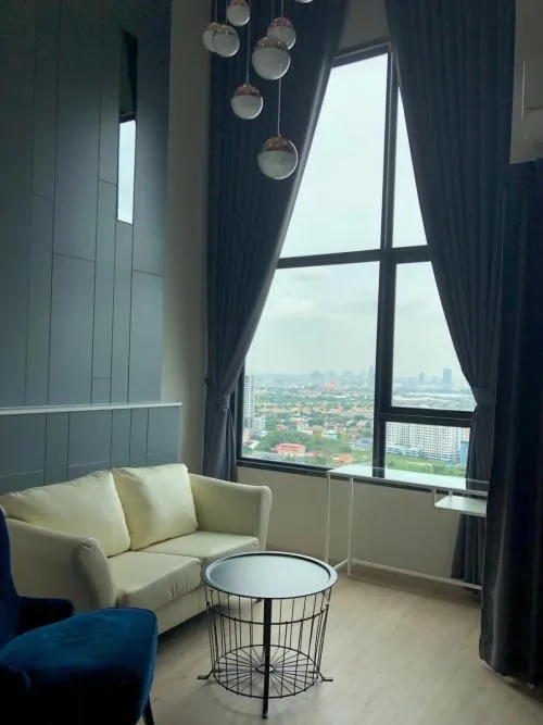 For Rent Condo , The Rich Rama 9 - Srinakarin , Duplex , high floor , ARL-Hua Mak , Suan Luang , Suan Luang , Bangkok , CX-90116