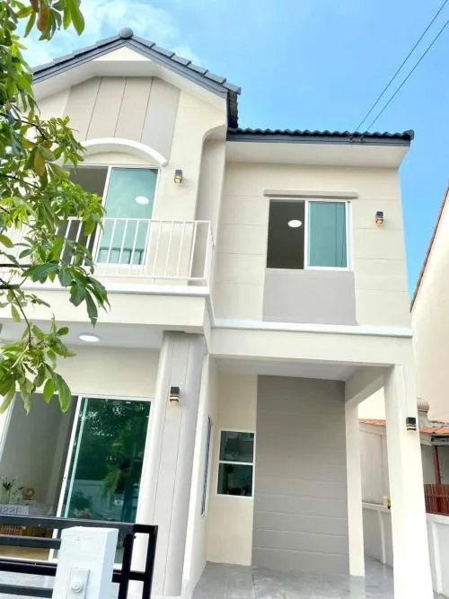 For Sale House , Nantawan 10 , wide frontage , newly renovated , Khok Faet , Nong Chok , Bangkok , CX-90381