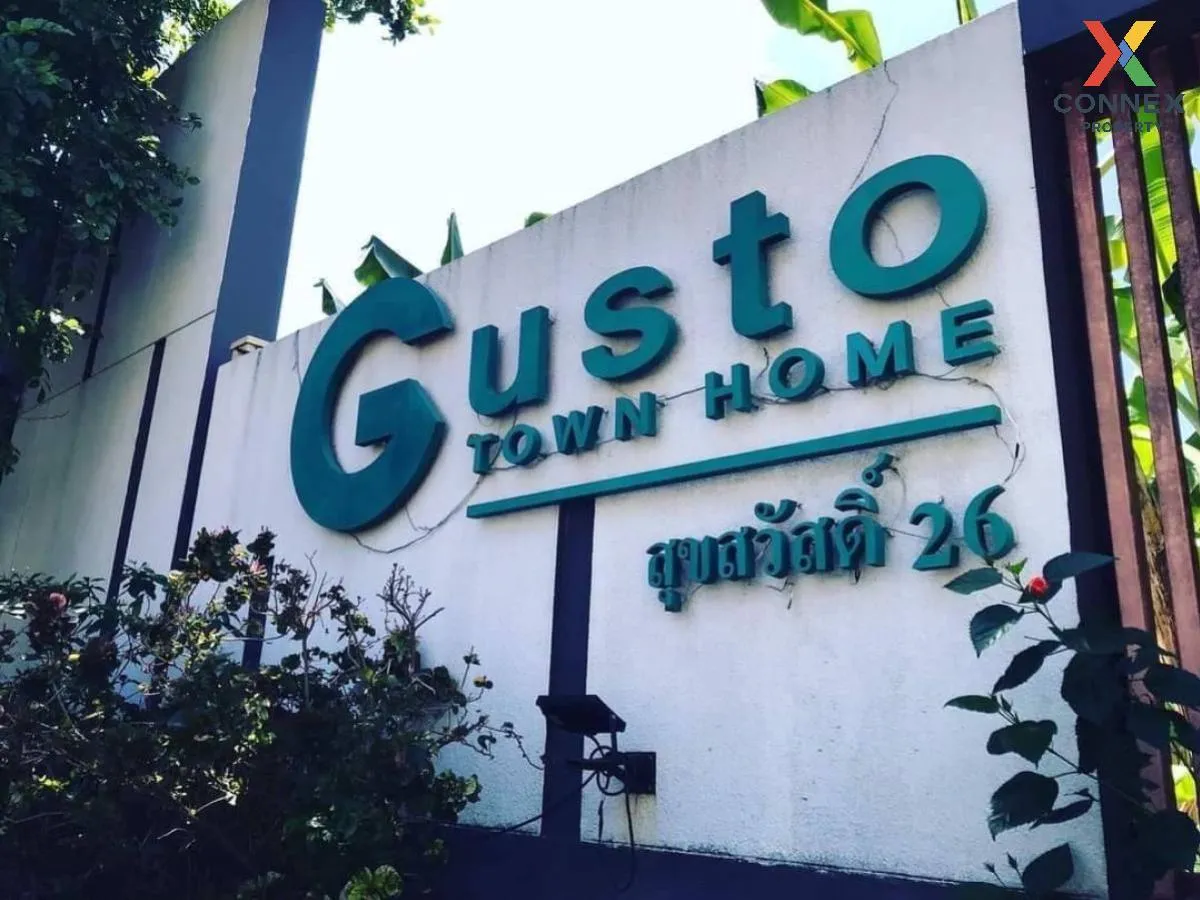 For Sale Townhouse/Townhome  , Gusto Suksawat 26 , Bang Pakok , Rat Burana , Bangkok , CX-90457