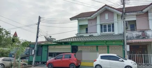 For Sale 2-story townhouse , Ngamkhet-Asia Road , Uthai , Phra Nakjon Si Ayutthaya , corner unit , Thanu , Uthai , Phra Nakhon Si Ayutthaya , CX-91546