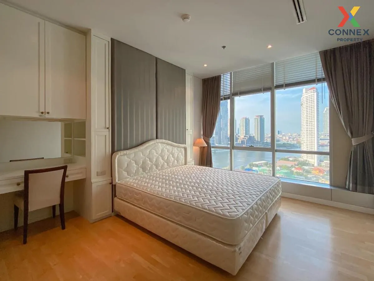 For Rent Condo , Baan Sathorn Chaopraya , nice view , river view , BTS-Krung Thon Buri , Khlong Ton Sai , Khlong San , Bangkok , CX-92020